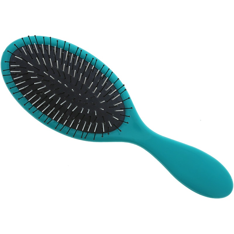 Paddle Oval Detangling Cushion Brush, 2 Types of Bristles, Assorted Colours
