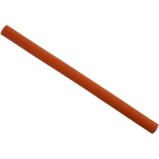 Bendy Perm Rollers Long - 16mm, Orange, 12/Pack