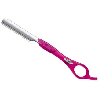 Feather Styling Razor, Fuchsia Handle with Guard