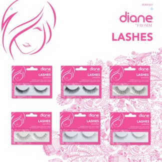 Diane Lashes Table Top/Peggable Display, 24 Pieces