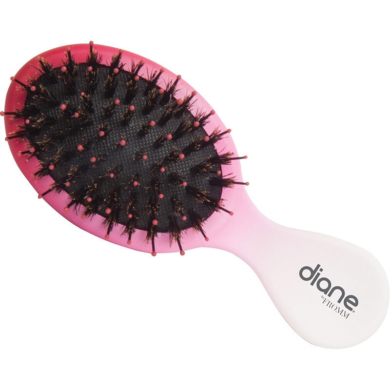 Diane Pink Hope Nylon Bristle Mini Brush, Pink, 12 Pieces - Image 2