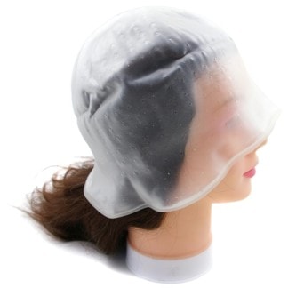 Streaking & Highlighting Cap Silicone with Hook, Clear