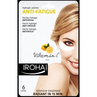 Iroha Nature Eye & Lip Anti-Fatigue Vitamin C Hydrogel Patches, 6/Pack