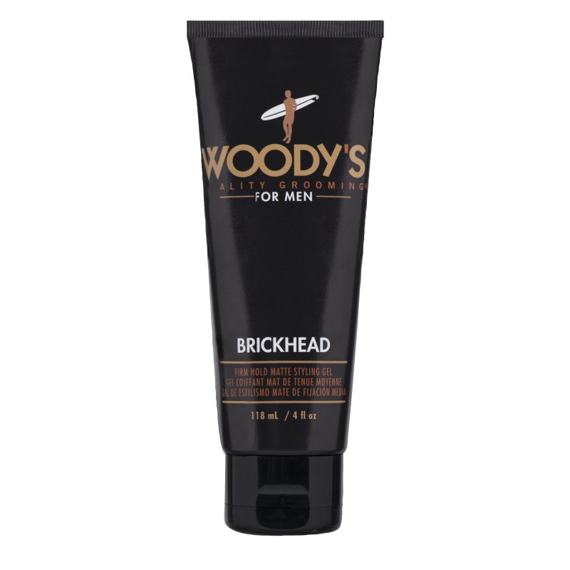 Woody's for Men Brickhead Matte Styling Gel, 118ml