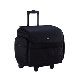 Beauty Make-Up Case Soft-Sided, Black, Empty