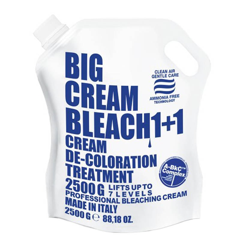 BIG Professional Cream Bleach 1+1 De-Coloration, 2.5kg