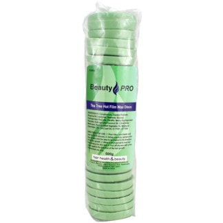 BeautyPRO Tea Tree Hot Film Wax Discs, 500g