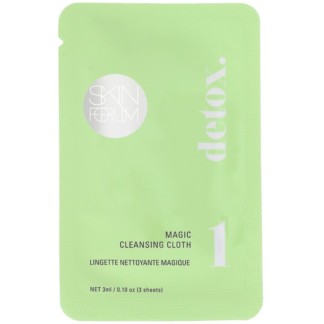 Skin Forum Step 1 Detox Radiance Cleansing Cloth, 3/Pack
