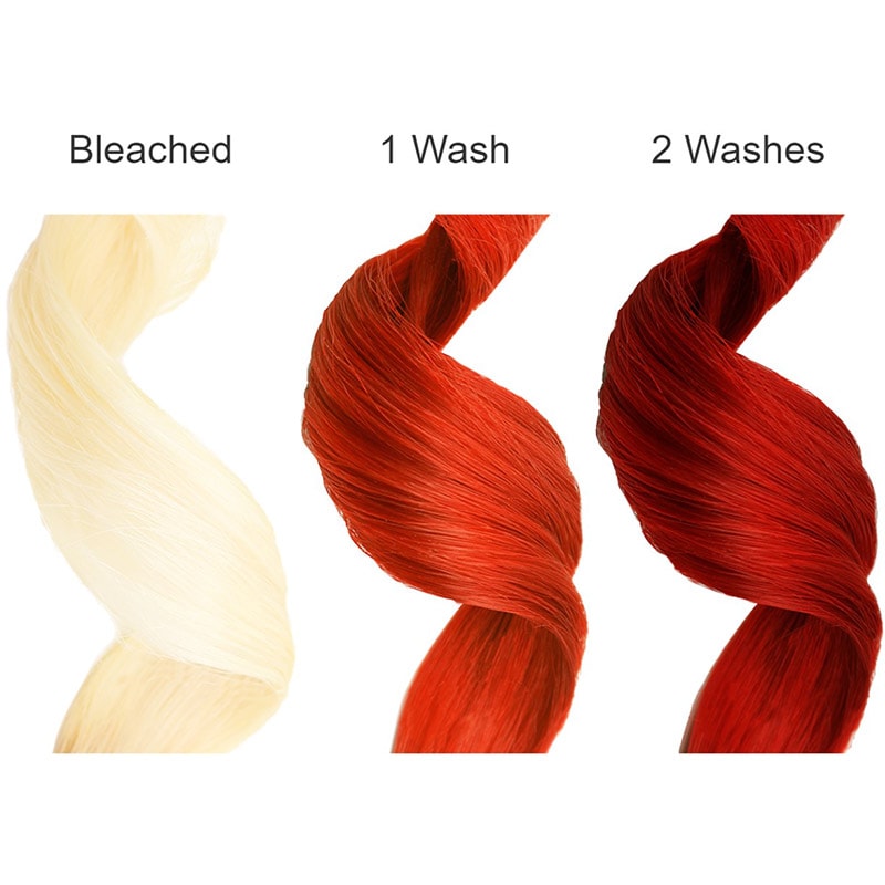 Celeb Luxury Viral Extreme Colorwash, Red, 244ml - Image 3