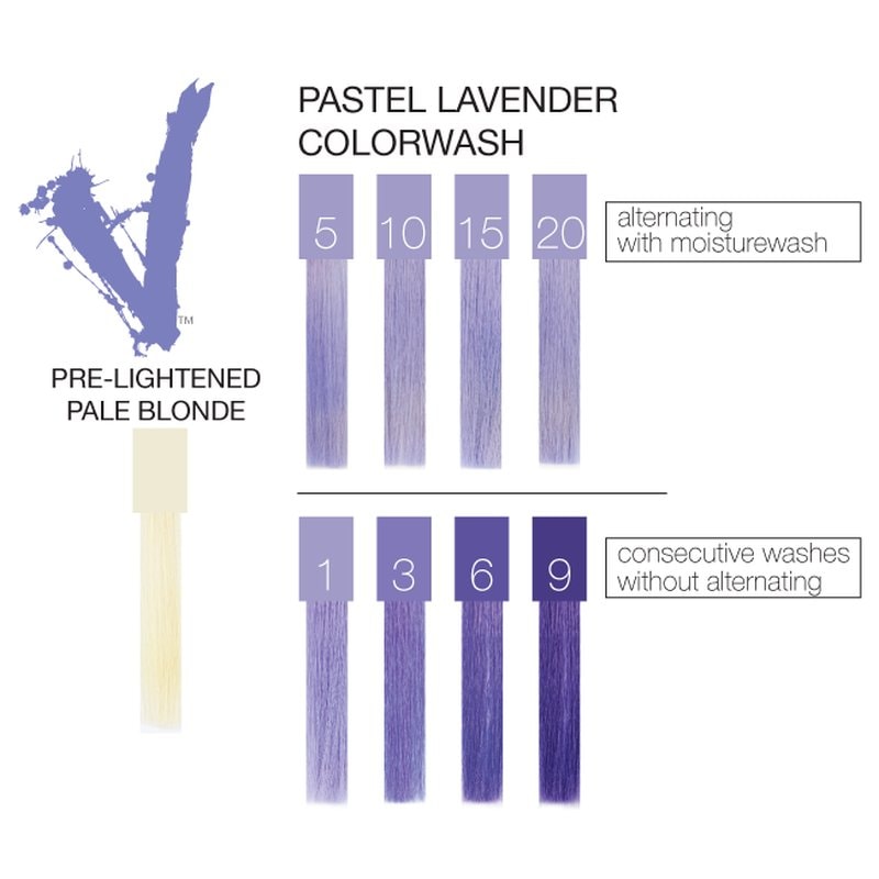 Celeb Luxury Viral Colorwash, Pastel Lavender, 244ml - Image 2