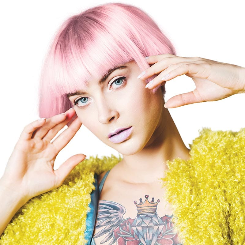 Celeb Luxury Viral Colorwash, Pastel Light Pink, 244ml - Image 5