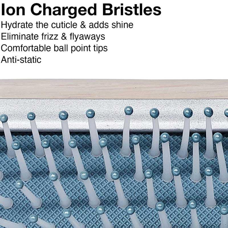 Olivia Garden EcoHair Thermal Bamboo Paddle & Cushion Brush Collection - Image 5