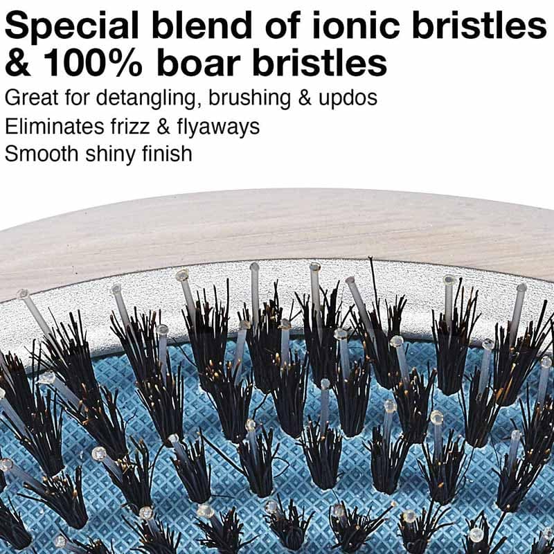 Olivia Garden EcoHair Thermal Bamboo Paddle & Cushion Brush Collection - Image 6