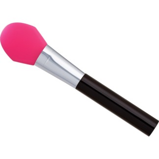 Qosmedix Multi-Purpose Oval Silicone Make-Up Applicator, 140mm, Pink