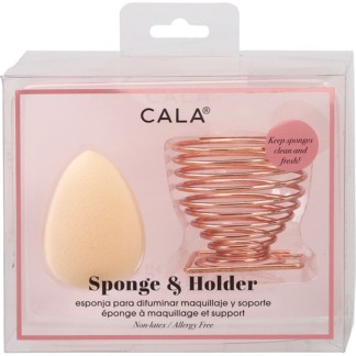 Cala Flawless Latex-Free Blending Sponge & Holder
