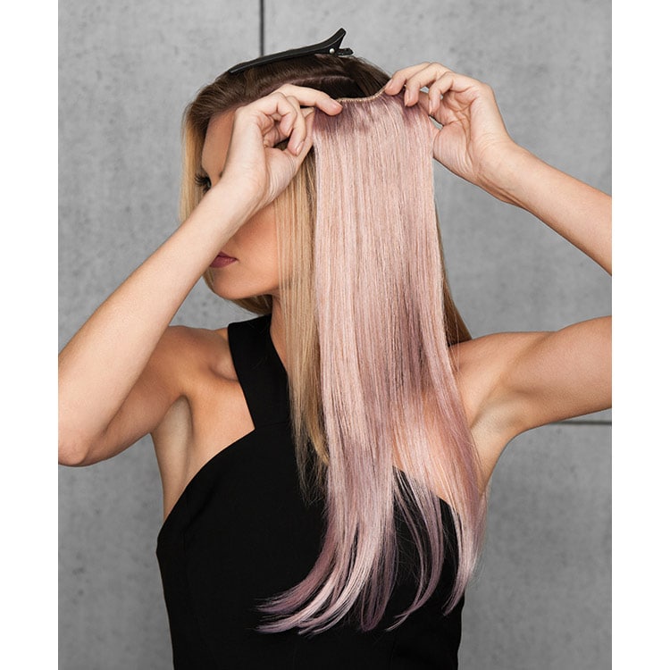 HairUWear Hairdo Straight Colour Extension Kit, 23 inch, 6 Pieces - Image 3