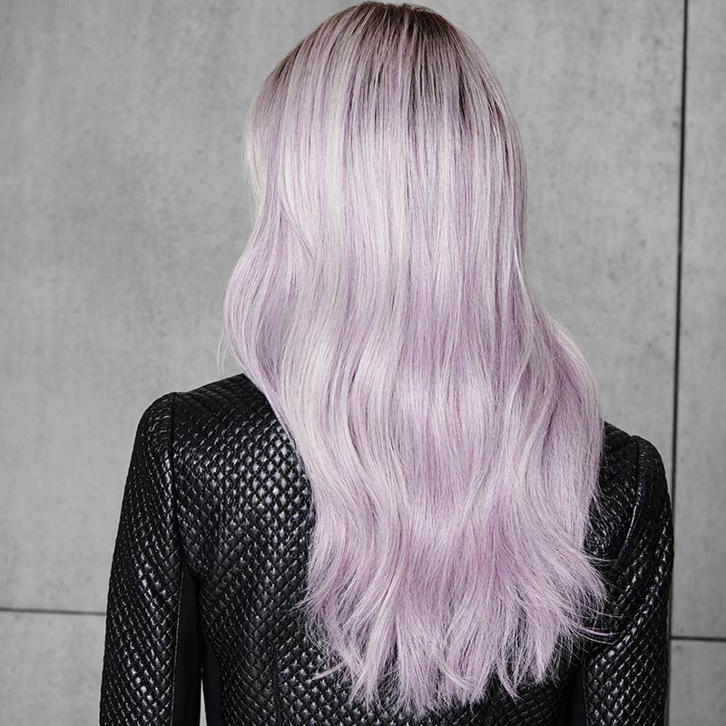 HairUWear Hairdo Wig Fantasy - Lilac Frost (Grey, Purple) - Image 2