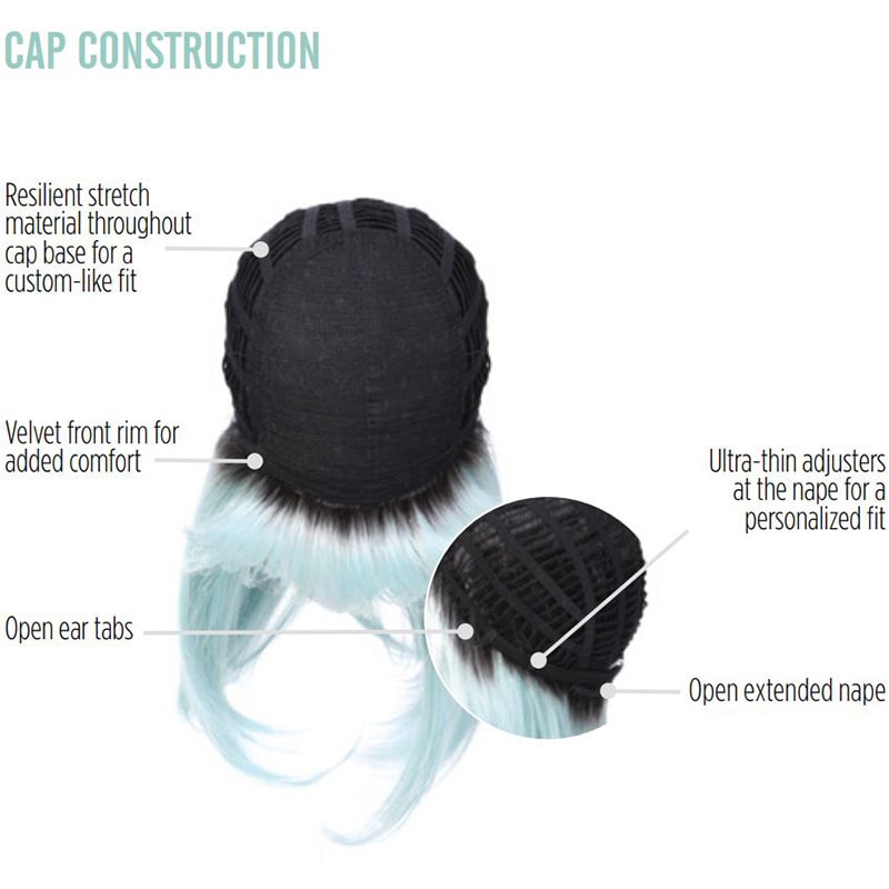 HairUWear Hairdo Wig Fantasy - Mint To Be (Mint Green) - Image 7