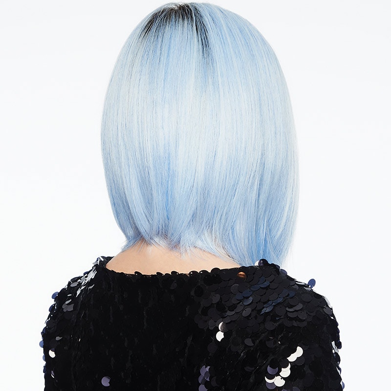 HairUWear Hairdo Wig Fantasy - Out Of The Blue (Rooted, Light Blue) - Image 2
