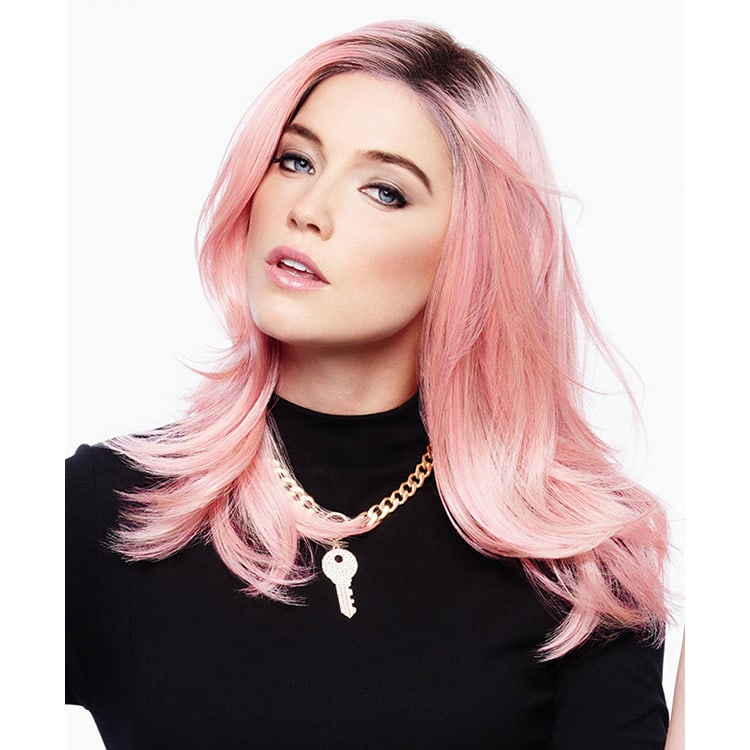 HairUWear Hairdo Wig Fantasy - Pinky Promise (Rooted, Pink) - Image 5