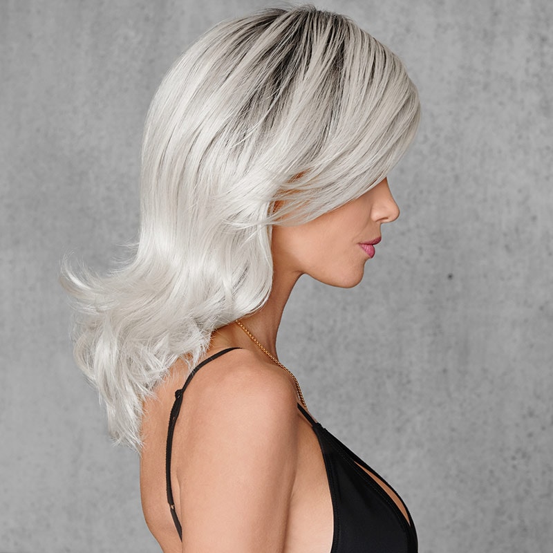 HairUWear Hairdo Wig Fantasy - Whiteout (Rooted, Platinum) - Image 4