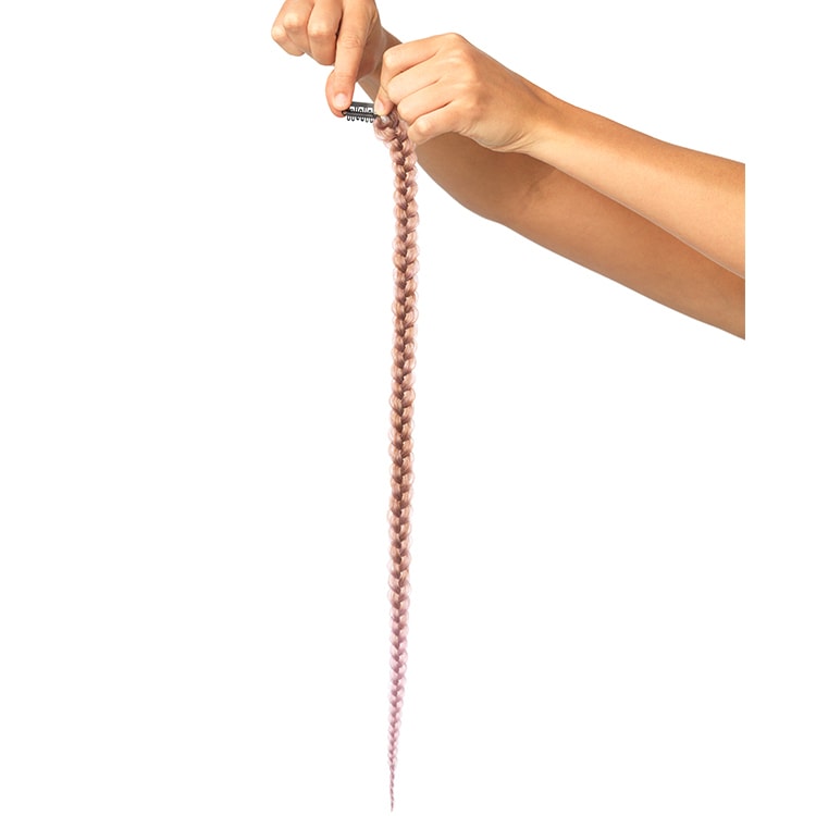 HairUWear Hairdo Metallic Braided Extension, 20 inch - Image 2