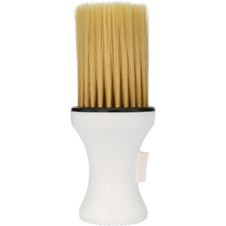 Barber Neck Brush for Talc, White