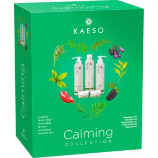Kaeso Beauty Calming Collection Gift Box - Sensitive Skin, 5 Pieces