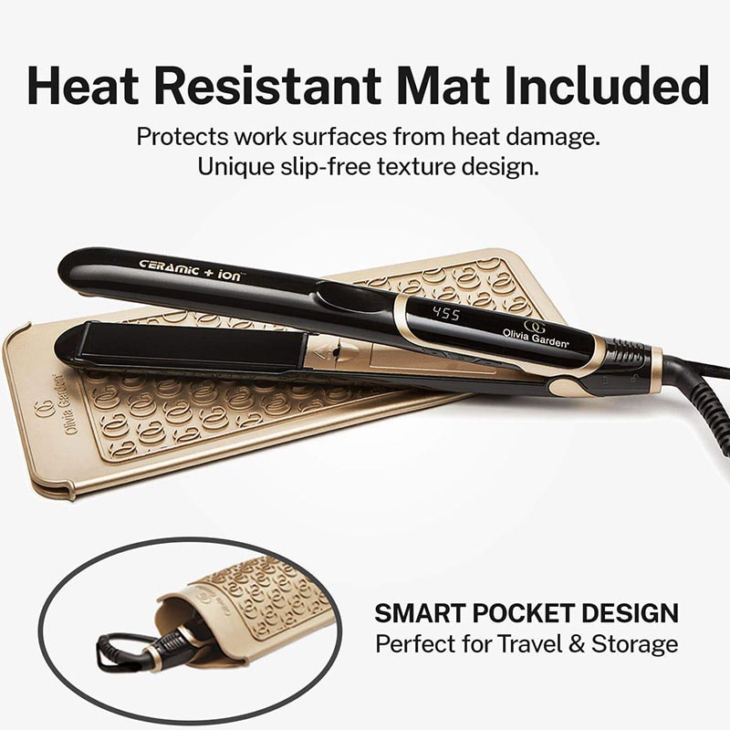 Olivia Garden Ceramic + Ion High Performance Iron, 235˚C, 25mm & Free Gifts Promotion - Image 11