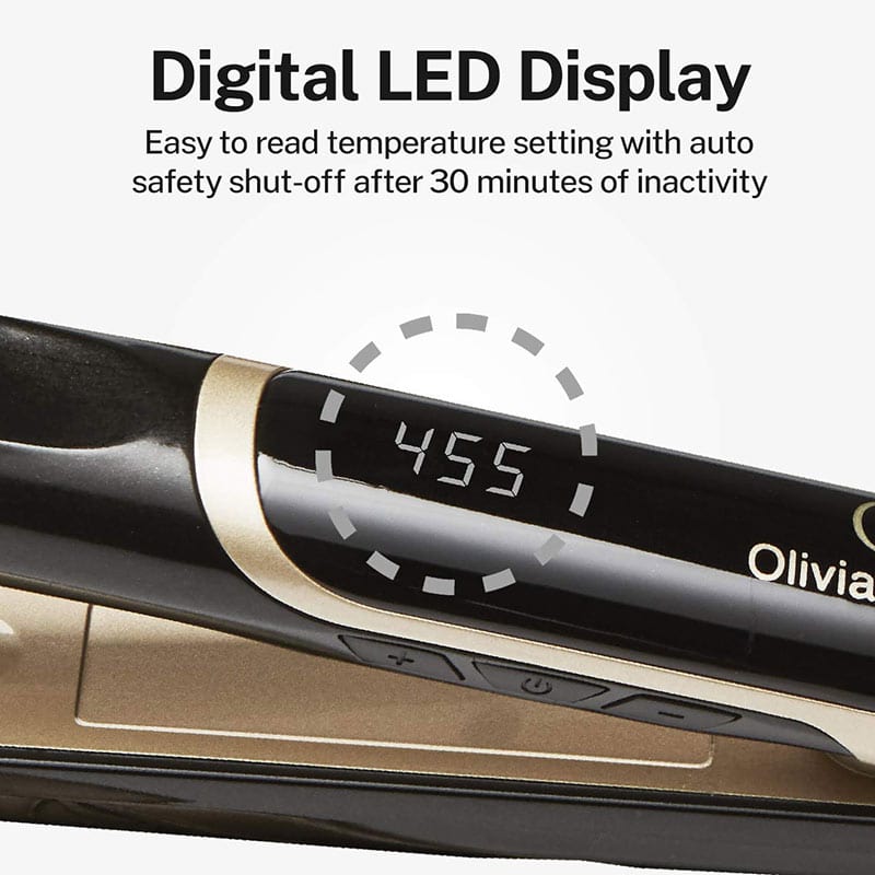 Olivia Garden Ceramic + Ion High Performance Iron, 235˚C, 25mm & Free Gifts Promotion - Image 9