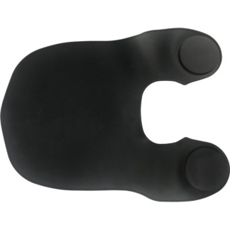 Cutting Collar Black, Long, Silicone