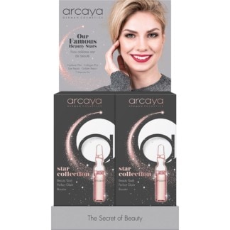 Arcaya Beauty Ampoules Star Collection Display, 7 Boxes (2ml x 7/Pack) & Display