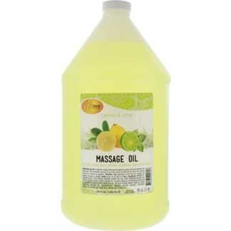 Spa Redi Lemon & Lime Massage Oil, 3.785 Litre