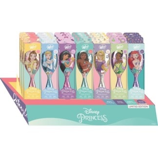 WetBrush Original Detangler Disney Wholehearted Princess Display: 21 Brushes