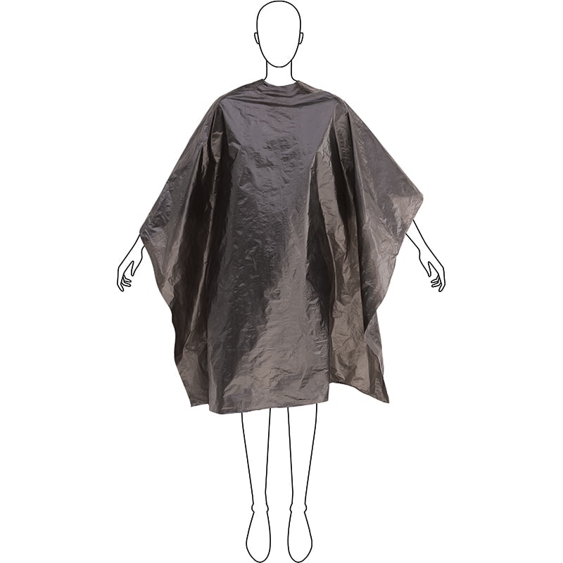 Olivia Garden Essentials Disposable Capes, Black, 20/Pack, Ties