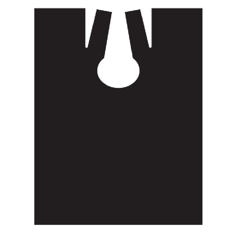 Olivia Garden Essentials Disposable Capes, Black, 20/Pack, Ties - Image 2