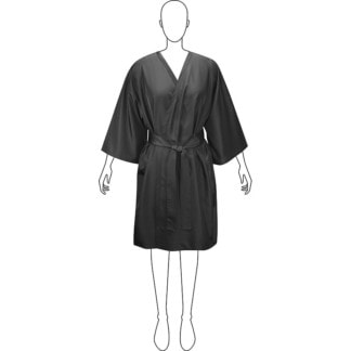 Olivia Garden Essentials Waterproof Black Customer Gown