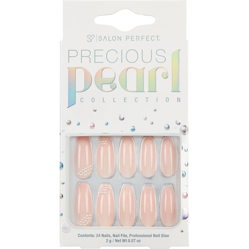 Salon Perfect Precious Pearls Nail Collection, 24 Pieces