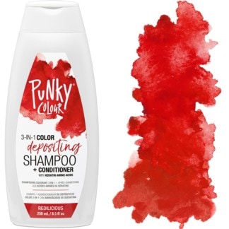 Punky Colour 3-in-1 Color Depositing Shampoo + Conditioner, Redilicious, 250ml