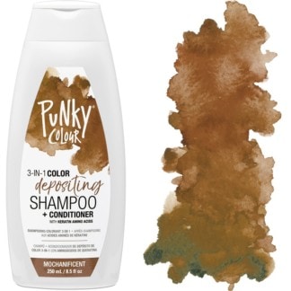 Punky Colour 3-in-1 Color Depositing Shampoo + Conditioner, Mochanificent, 250ml