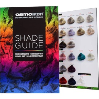 OSMO IKON Tuft Colour Shade Guide Chart with 88 Shades
