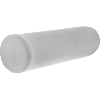 Bolster Cushion, Full Round, Large, White, 22 x 66cm