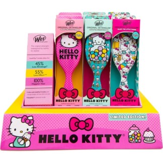 WetBrush Original Detangler Limited Edition Hello Kitty Display: 9 Brushes