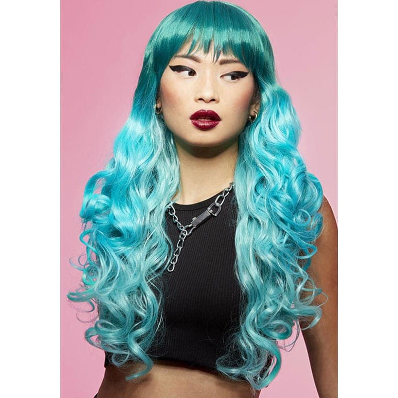 Manic Panic Long Cut Siren™ Wig - Mermaid™ Ombre