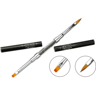 Sina Double-Sided Gel & Acrylic Nail Brush