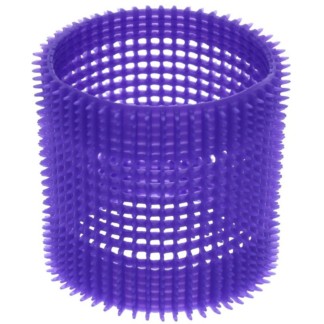 Setting Hair Curlers with Pins - 64mm, Violet, 2/Pack