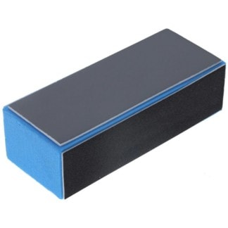 Nail Buffer 3 Way Grey & Blue