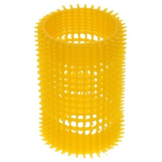 Setting Hair Curlers with Pins - 44mm, Yellow, 6/Pack