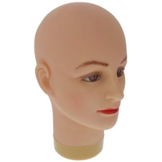 Mannequin Headform, Soft, Polystyrene Filled
