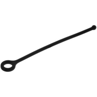 Rubbers for Soft Texturising Rods, Long, Black, 144/Pack